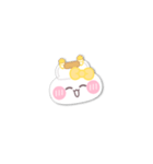 動くうしゃぎ！！3 黄色（個別スタンプ：24）