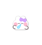 動くうしゃぎ！！3 紫色（個別スタンプ：13）