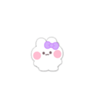 動くうしゃぎ！！3 紫色（個別スタンプ：16）