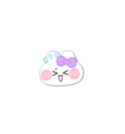 動くうしゃぎ！！3 紫色（個別スタンプ：23）