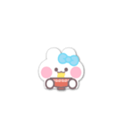 動くうしゃぎ！！3 水色（個別スタンプ：4）