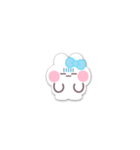 動くうしゃぎ！！3 水色（個別スタンプ：15）