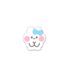 動くうしゃぎ！！3 水色（個別スタンプ：17）