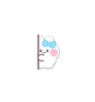 動くうしゃぎ！！3 水色（個別スタンプ：18）
