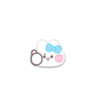 動くうしゃぎ！！3 水色（個別スタンプ：19）