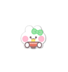 動くうしゃぎ！！3 緑色（個別スタンプ：4）
