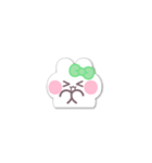 動くうしゃぎ！！3 緑色（個別スタンプ：11）