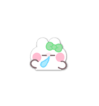 動くうしゃぎ！！3 緑色（個別スタンプ：13）
