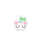 動くうしゃぎ！！3 緑色（個別スタンプ：15）