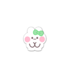 動くうしゃぎ！！3 緑色（個別スタンプ：17）