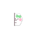 動くうしゃぎ！！3 緑色（個別スタンプ：18）