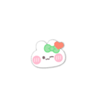動くうしゃぎ！！3 緑色（個別スタンプ：22）