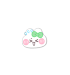 動くうしゃぎ！！3 緑色（個別スタンプ：23）