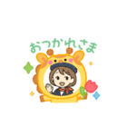 バスガイドスタンプ（個別スタンプ：1）