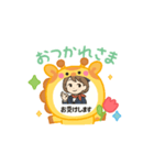 バスガイドスタンプ（個別スタンプ：5）