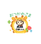 バスガイドスタンプ（個別スタンプ：6）