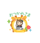 バスガイドスタンプ（個別スタンプ：11）
