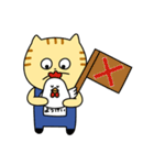 【毎日使える】養鶏場で働くとらきち（個別スタンプ：12）