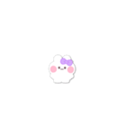 超小さいうしゃぎ！！1 紫色（個別スタンプ：38）