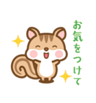 飛び出す！ シマリスのシマさんのスタンプ（個別スタンプ：23）