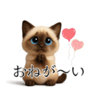 毎日3Dにゃんこ（個別スタンプ：17）