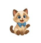 毎日3Dにゃんこ（個別スタンプ：24）