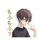 ゆるい黒猫系男子の日常（個別スタンプ：25）