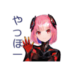 ロボ娘の人間観察レポート（個別スタンプ：2）
