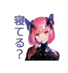 ロボ娘の人間観察レポート（個別スタンプ：7）