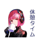ロボ娘の人間観察レポート（個別スタンプ：39）