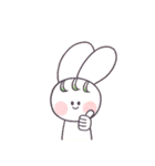 うさにんフレンズ [ほぼ相槌]（個別スタンプ：7）