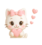 【ゆめみるみるちぃ♡】 かわいい日常編（個別スタンプ：1）