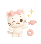 【ゆめみるみるちぃ♡】 かわいい日常編（個別スタンプ：4）