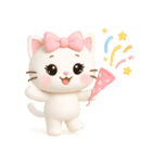 【ゆめみるみるちぃ♡】 かわいい日常編（個別スタンプ：17）