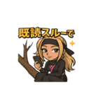 忍ギャルの日常（個別スタンプ：9）