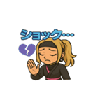 忍ギャルの日常（個別スタンプ：11）