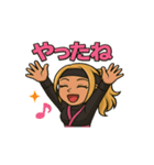 忍ギャルの日常（個別スタンプ：21）