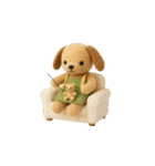 可愛い動物の家族の日常スタンプ（個別スタンプ：29）