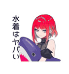 サメ映画★毒舌パンクガール（個別スタンプ：5）