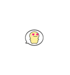 【小さくリアクション】シンプルまるい人（個別スタンプ：27）
