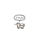 小さいチワックス(フキダシ)（個別スタンプ：25）