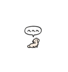 小さいチワックス(フキダシ)（個別スタンプ：34）
