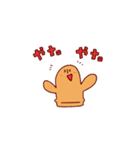 動くハニワきのこ（個別スタンプ：3）