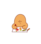 動くハニワきのこ（個別スタンプ：8）