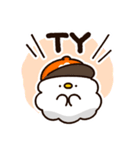 お礼に使える！もこどりスタンプ（個別スタンプ：15）