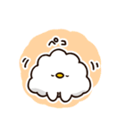 お礼に使える！もこどりスタンプ（個別スタンプ：33）