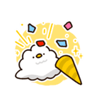 お礼に使える！もこどりスタンプ（個別スタンプ：37）