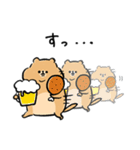 ふくよかボディのリチャードソンジリスさん（個別スタンプ：27）
