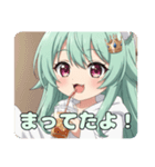パーカーピース精霊みなみちゃん（個別スタンプ：9）
