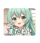 パーカーピース精霊みなみちゃん（個別スタンプ：13）